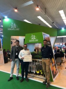 Agromillora ha sido galardonada con el premio al diseño, la sostenibilidad, originalidad e integración del producto en el stand