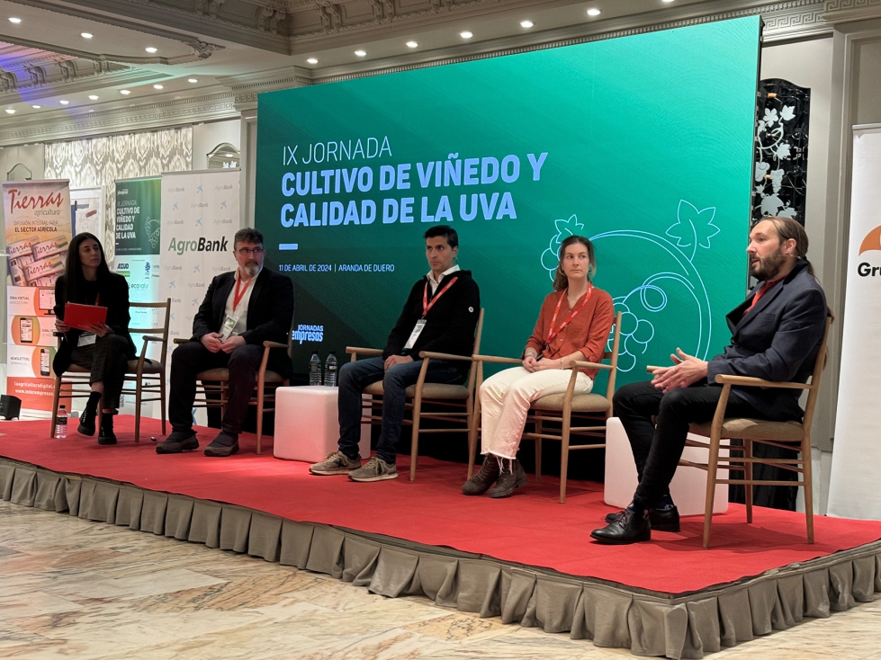 Mesa redonda 'El I+D, un elemento esencial desde el campo a la bodega'.